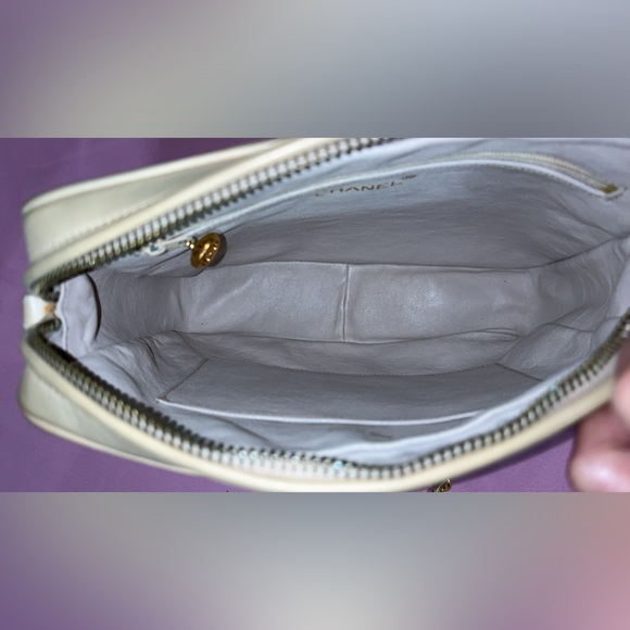 Chanel Lambskin Diamond CC Tassel Camera Bag - Picture 15 of 16